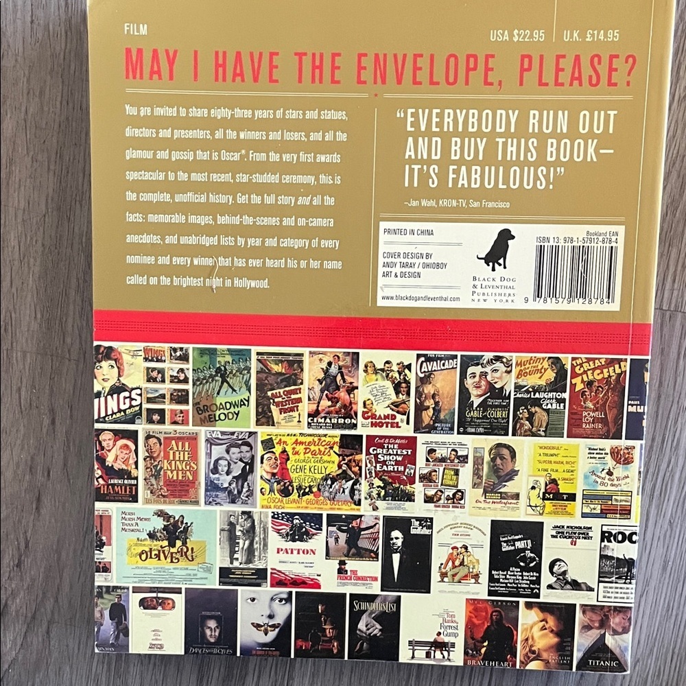 Academy Awards History Book - Gold Cover - Picture 2 of 5
